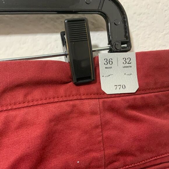 J. Crew Broken-In Chino Pants size 36/32 red - Picture 7 of 11